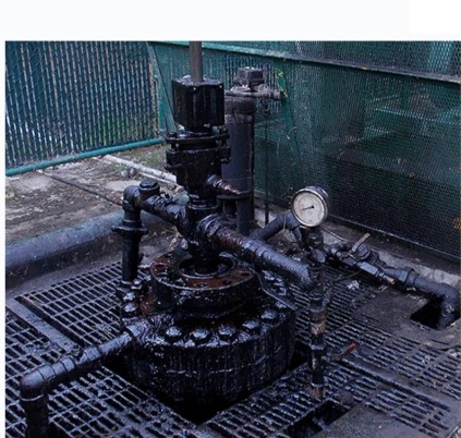 Field equipment affected by production-fluid leakage